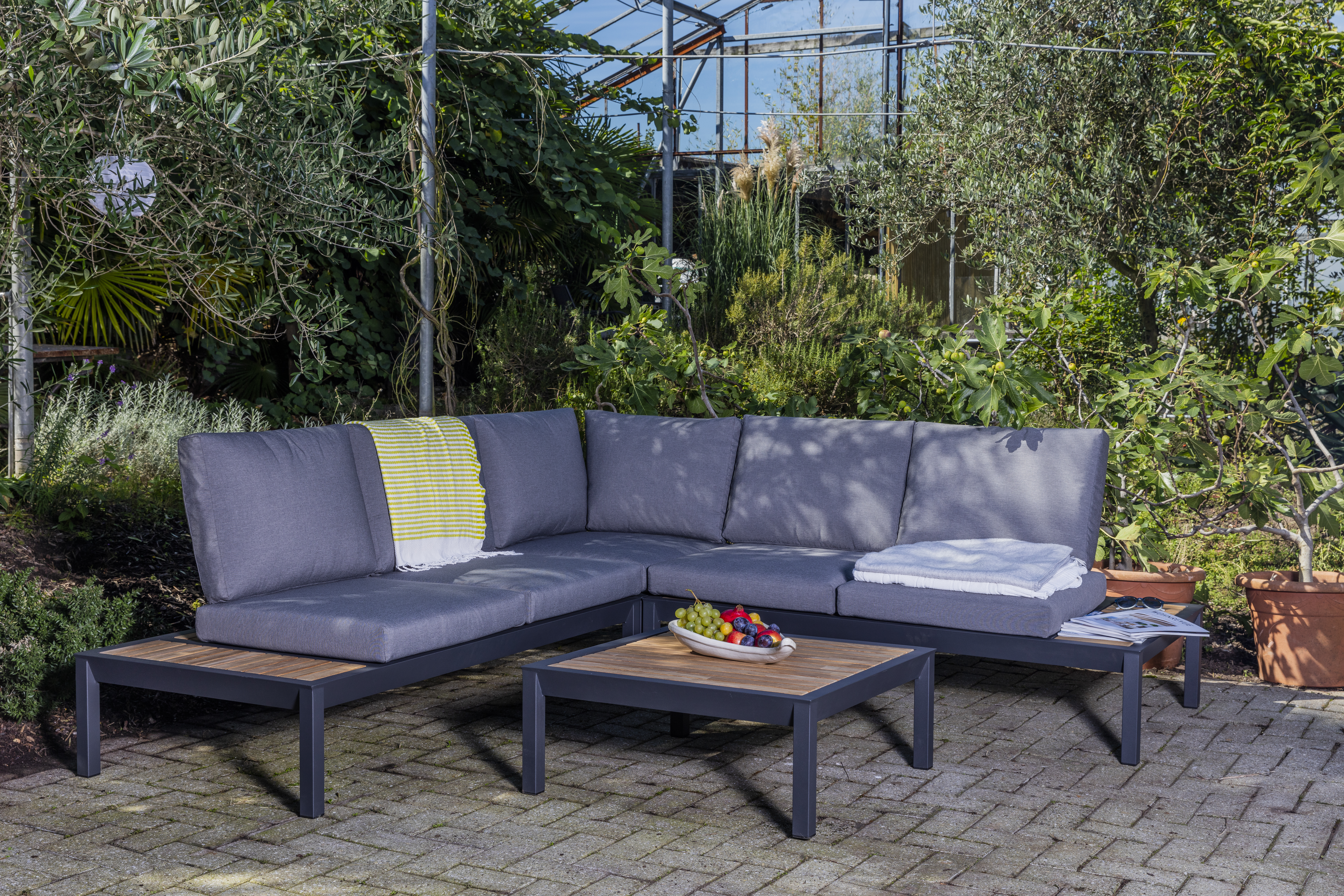 LA SIESTA 4-teiliges Set mit mehr Deko